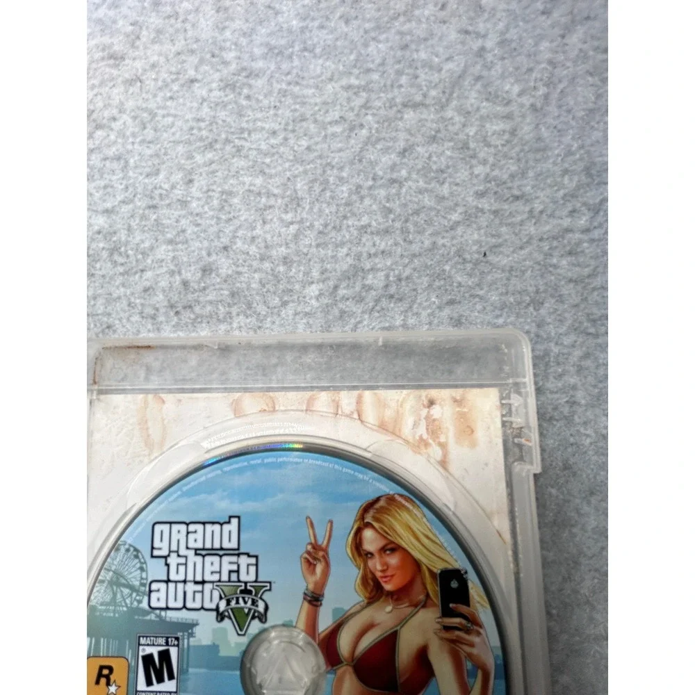 Grand Theft Auto V GTA 5 Sony PlayStation 3 PS3 Game with Manual - Tested